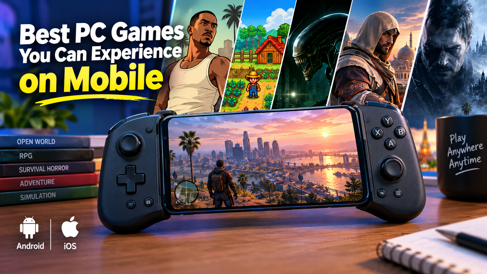 Best PC Games You Can Experience on Mobile Best PC Games You Can Experience on Mobile Today